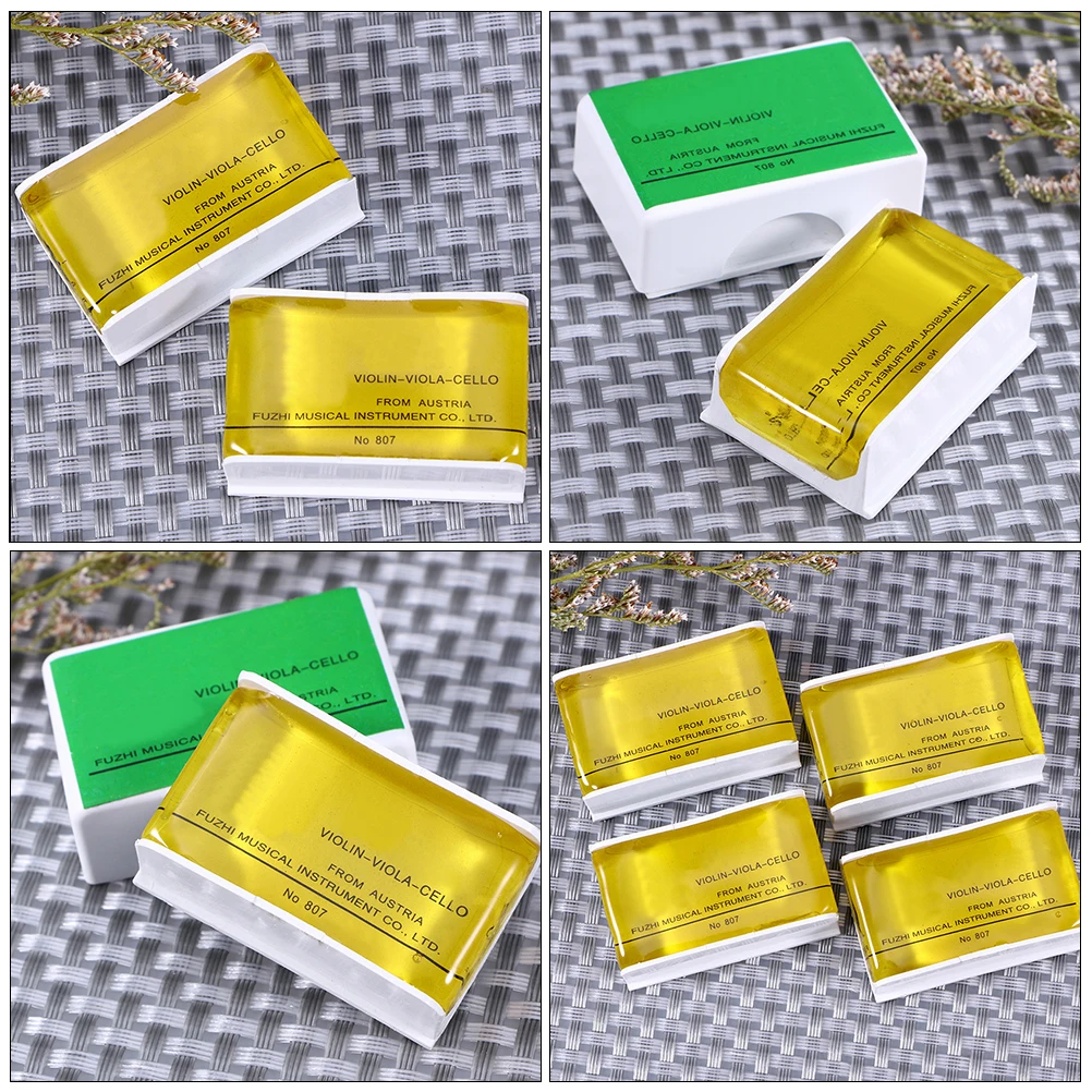 

6Pcs Premium Rosin Blocks For Violin Viola String Instruments Erhu Music Accessories