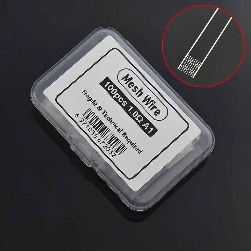 Wholesale 50/100pcs Rebuild Master A1 Mesh Wire Resistance 1.0ohm 6.2x6mm to Repair Home Electronics Accessary Parts