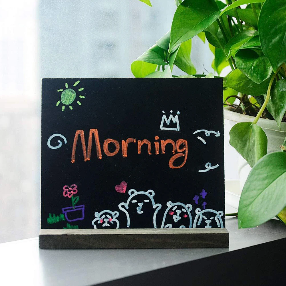 

3 Pcs Food Signs for Buffet Table Retro Decor Party Parties Mini Chalkboard Crafts