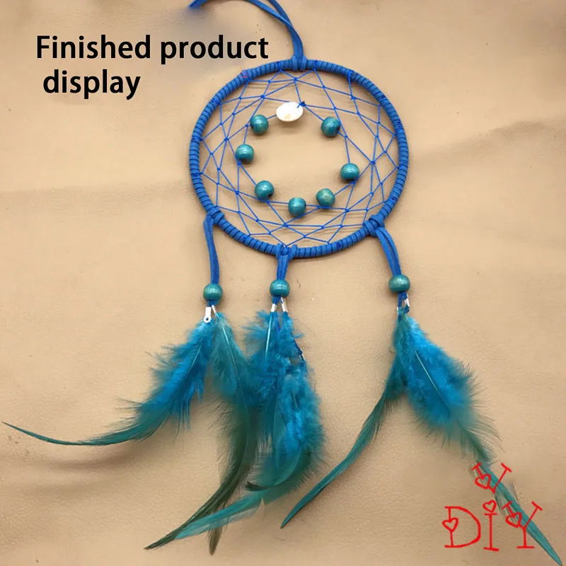 REGELIN 12CM Dream Catcher DIY Set Reve Circle Rings Findings Hanging Round cercle metal pour attrape reve Net Jewelry DIY