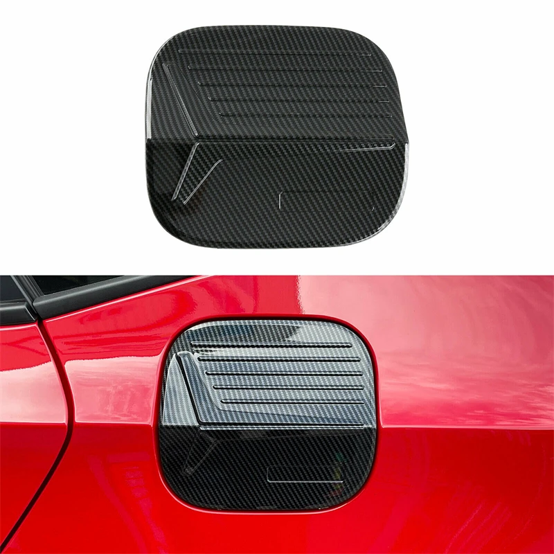 

For Honda Civic 11th Gen 2022-2023 Car Fuel Oil Gas Tank Cap Cover Trim ABS Carbon Fiber Car Styling Accessories