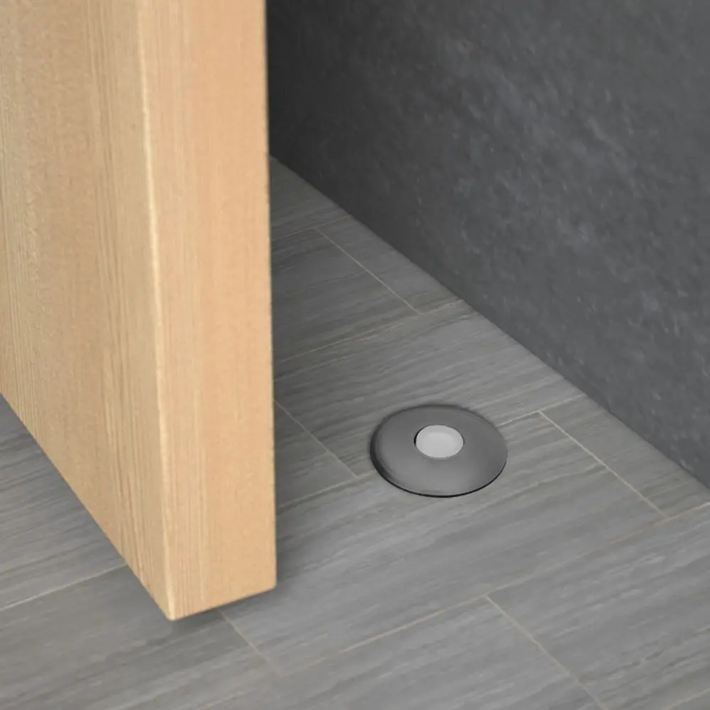 

Новый буферный дверной стопор, бесшумный дверной держатель из нержавеющей стали, невидимая фурнитура, сенсорная дверь