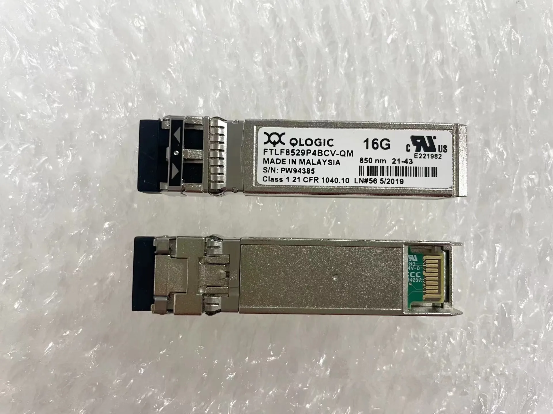 SFP 16G Qlogic Quang Có FTLF8529P4BCV-QM/16GB 850NM 100M SR LC-LC Sfp Thu Phát Cáp