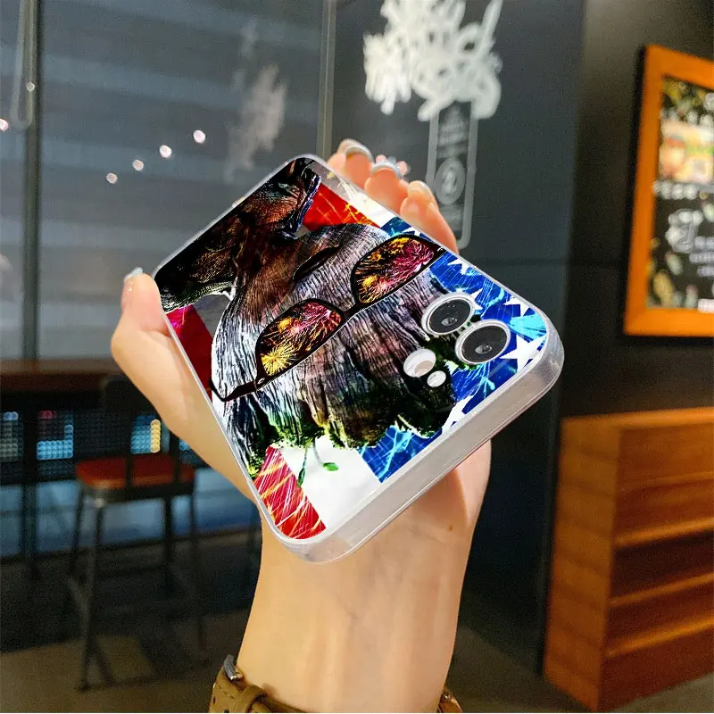 Marvel Groot Art Clear Soft Case for iPhone 13 12 11 Pro Max XS 7 8 SE 15 14 16 Plus 17 Air XR 16e