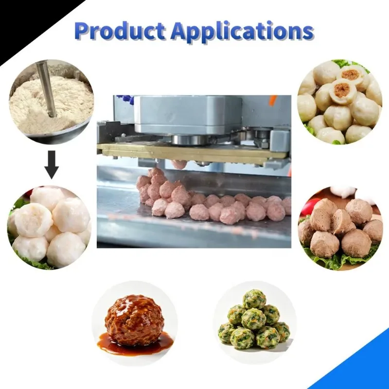 Industrial Automatic Meatball Making Machine Stainless Steel Fish and Beef Ball Forming Machine