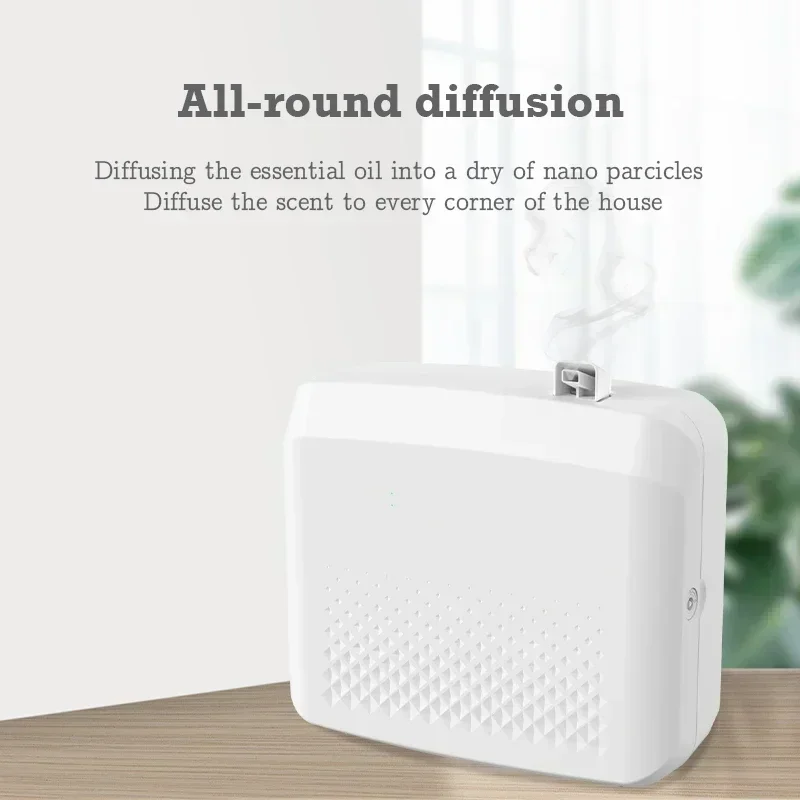 NAMSTE Bluetooth Essential Oil Aromatherapy Machine Home Diffuser HVAC Perfume Spray Wall Mounted Air Purifier Home Appliances