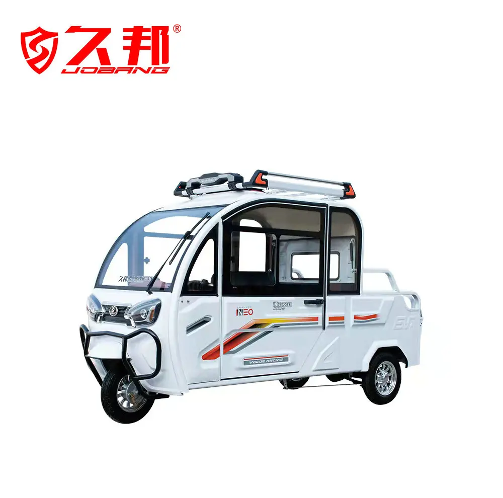 2022 New Design Closed Electric Tricycle with 5 Doors from China