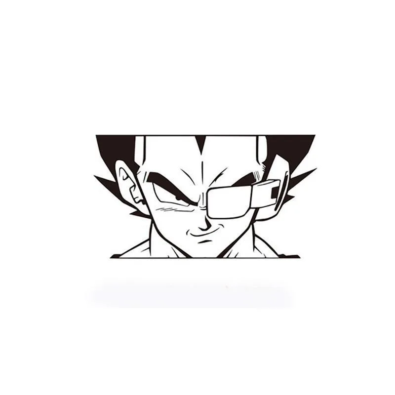 Dragon Ball Son Goku Air Conditioning Sticker Anime Battle Index Cosplay Vegeta IV Waterproof Indoor Air Conditioning Sticker