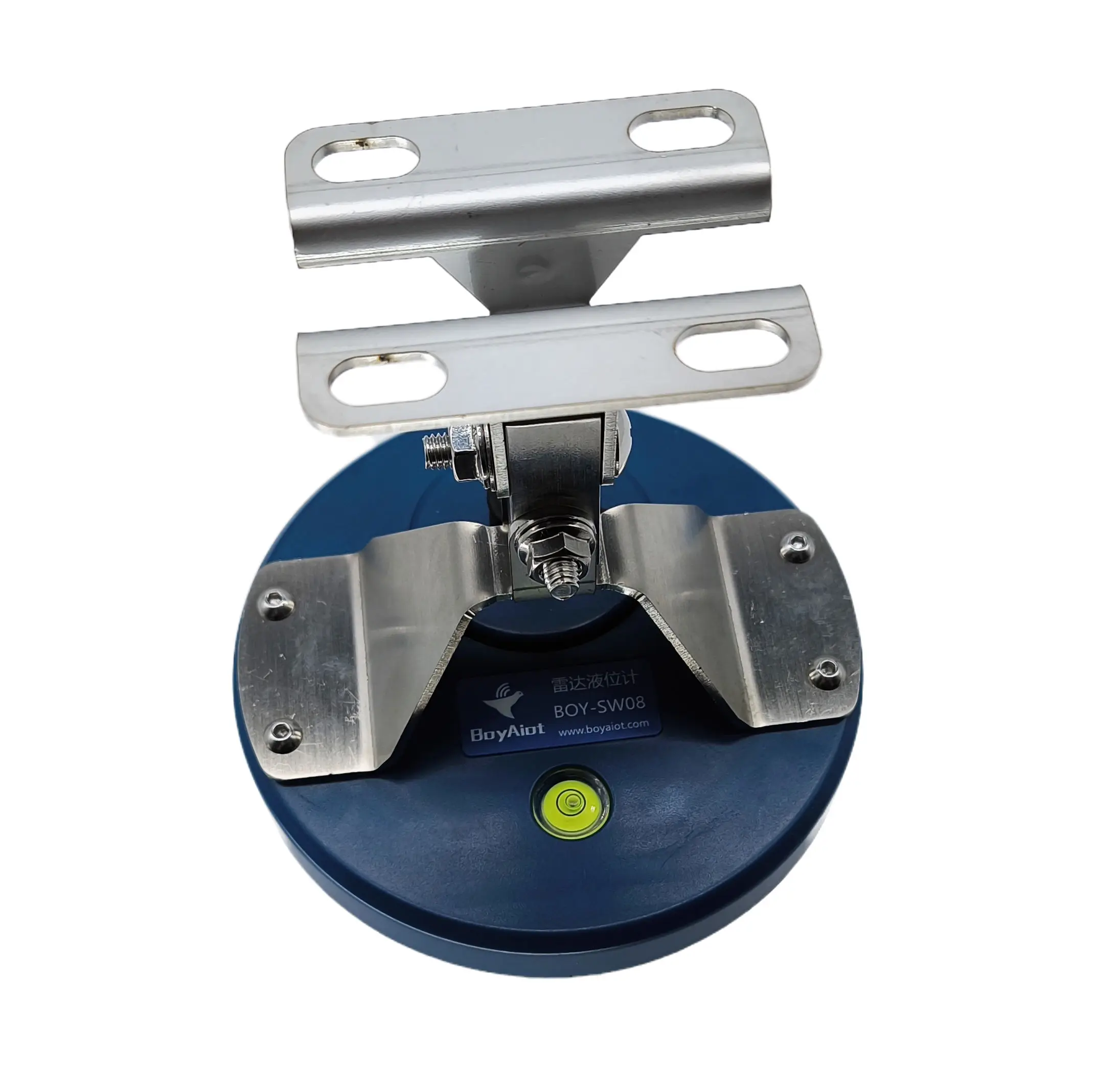 BOY-SW08-FM02 Sensor de nivel de Radar sin contacto de alta frecuencia de 60 GHz para tanques de aceite gestión de agua inalámbrico IP68 impermeable