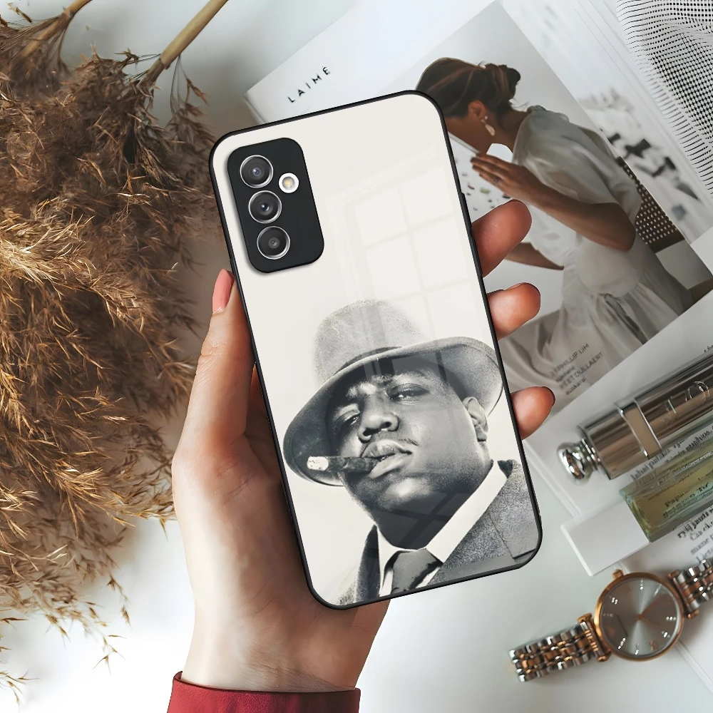 Notorious Biggie Phone Case For Samsung Galaxy S26 S25 S24 S23 S22 S20 S21 Ultra Edge Plus Fe Colored Silver Cover - view 6