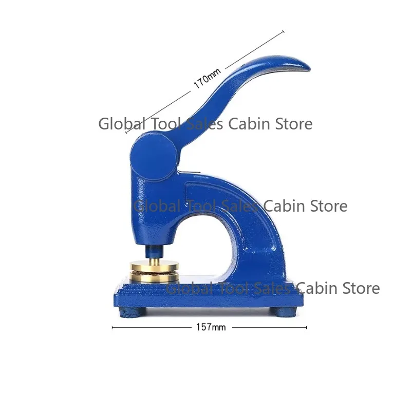 Custom Address Embosser - Personalize With Initials & Text - Hand-Held Embossing Stamp - Monogram, Seal Embosser Best for Books