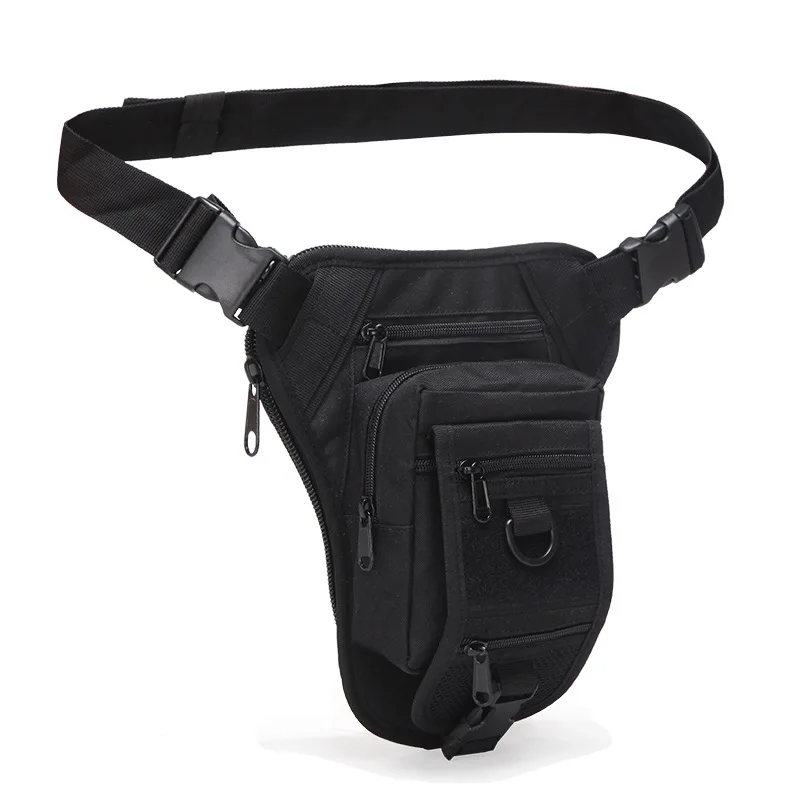 Men Waist Fanny Pack Bags for Short Pistol Tactical Military Travel Hiking Outdoor Sports Hunting Climb Male Bum Hip Belt Bag