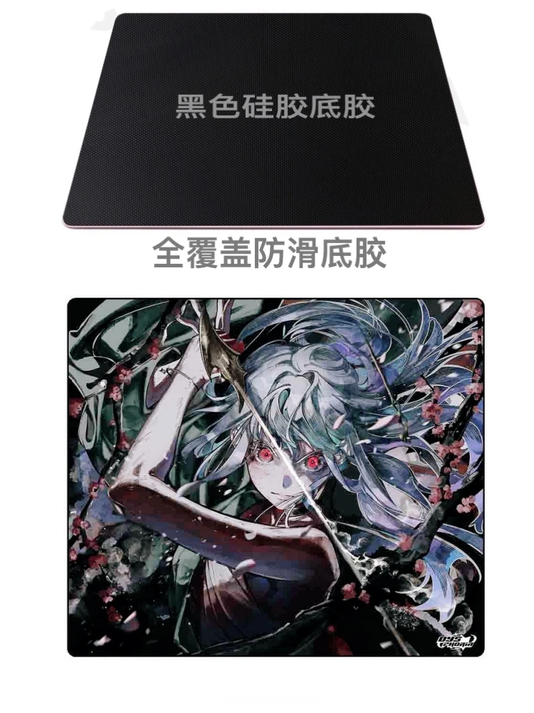 Dysphoria mouse pads de vidro temperado personalizado sayo anime
