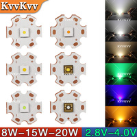 High Power 20W Laser Light Beads LED Warm Natural White SMD5050 Chips PCB With 20mm Board For Flashlight Headlight Miner's Lamp