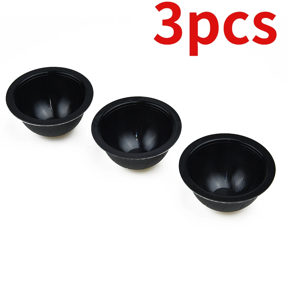 

Reusable Refill Coffee Machine Espresso Capsule Pods Shell for Nespresso Vertuo 3Pcs Capsule Shells with 60pcs Covers