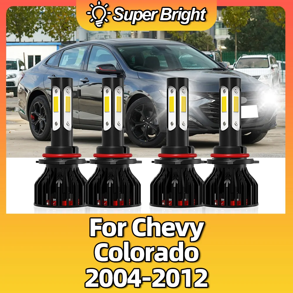 

90W LED Car Headlight Bulb 6000K 12V 20000LM Light Auto Headlamp For Chevy Colorado 2004 2005 2006 2007 2008 2009 2010 2011 2012