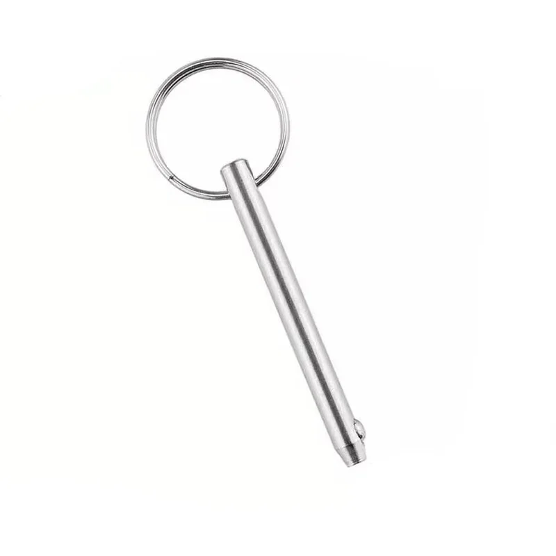 Nickel Plated Steel Quick Release Locking Ball Pin 2Pcs M6 6mm Dia M6*32/45/50/60/70/80mm Spring Locating Safety Pin Hardware
