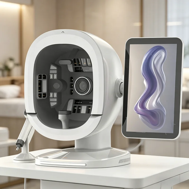 New Intelligent Beauty Analysis Instrument Uses Artificial Intelligence Technology to Intelligently Analyze Deep Skin Layers