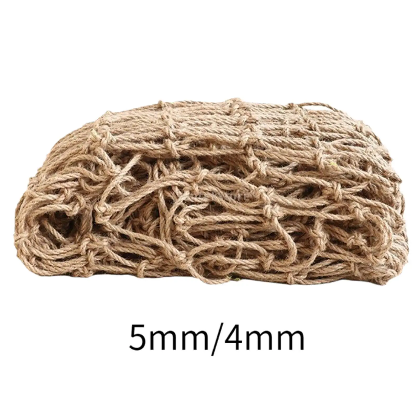 

Hemp Ropes Net Decorative Net Protection Net for Climb Plant Balcony Plants