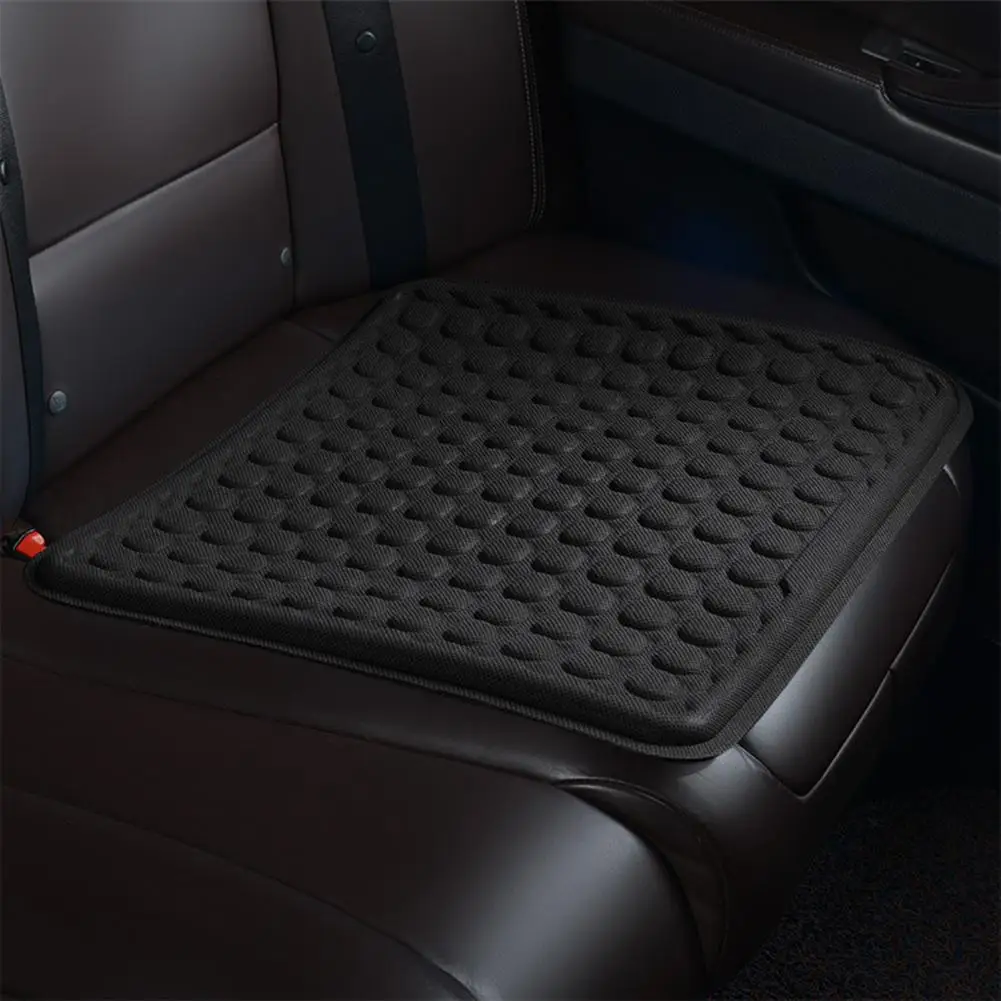 Pressure Relief Seat Cushion Wrinkle-resistant Cushion Gel Car Seat Cushion for Summer Soft Breathable Automobile for Comfort