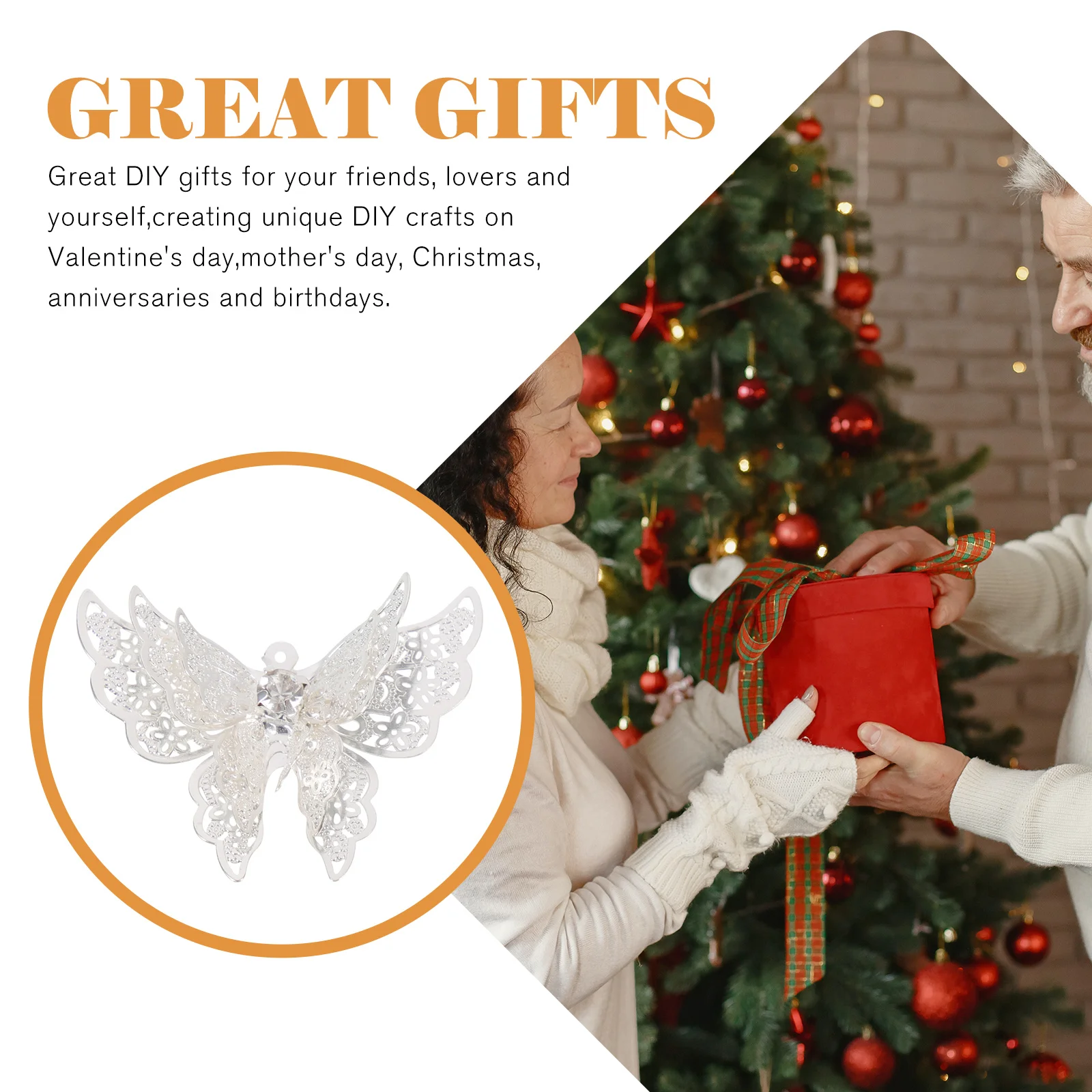 

10Pcs Traditional Hairpin Making Materials Exquisite Craftsmanship DIY Hair Accessory Decor Hairpin DIY Decors