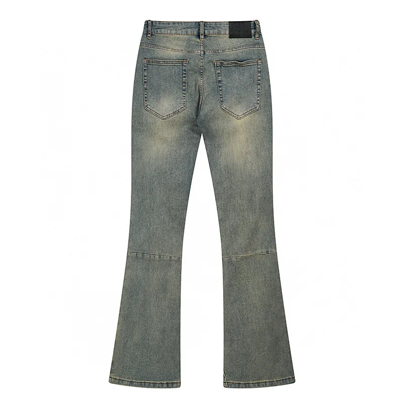 LOSTSHDWS 2025 Blue JEANS Heavy-Duty Embroidered American-Style High-Street Unisex Casual Fashion Jeans