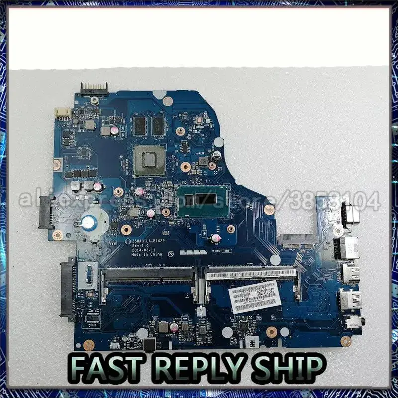 For Acer aspire E1-572 Laptop Motherboard I7-4510U CPU HM86 840M gpu DDR3L LA-B162P NBMRF11004 NBMLC11005