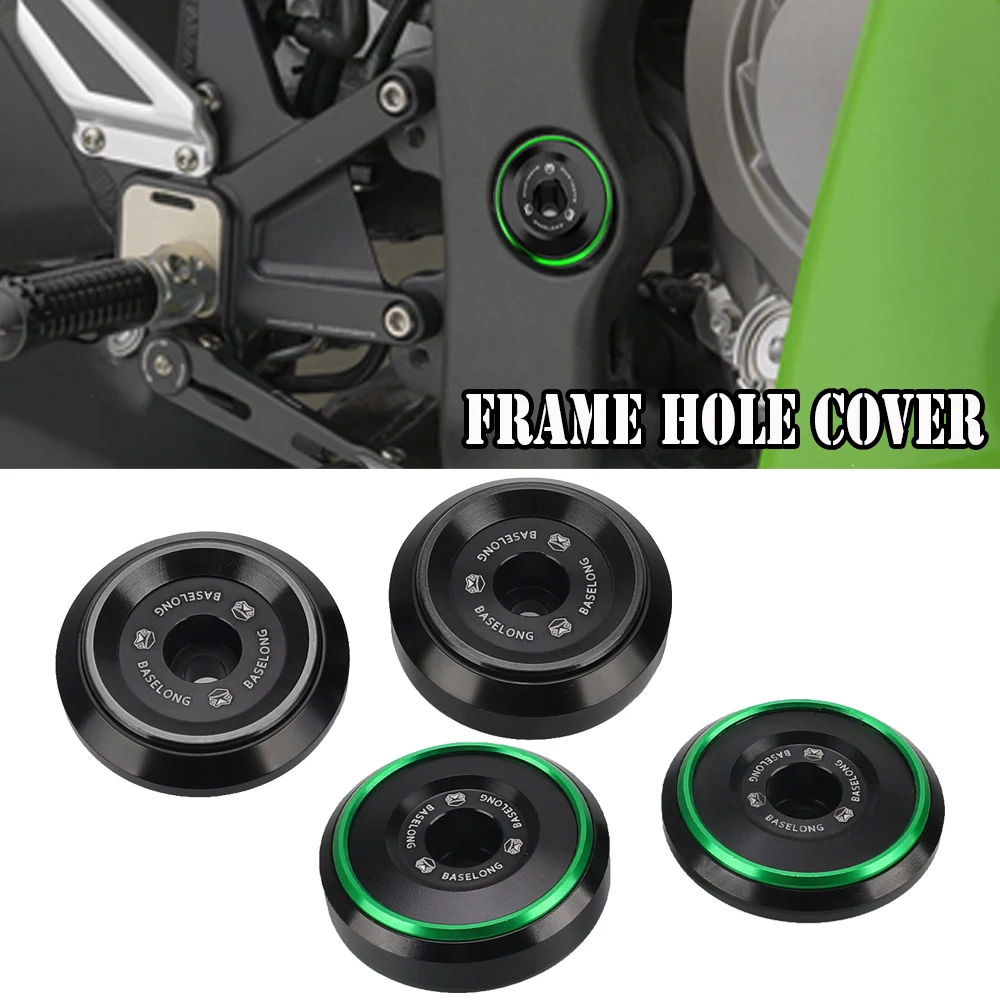 

Frame Hole Caps Cover Plug For Kawasaki NINJA1000 Z1000SX Ninja1000SX Z1000 ZX-10R ZX-10RR NINJA 1000 1000SX Z 1000 Motorcycles