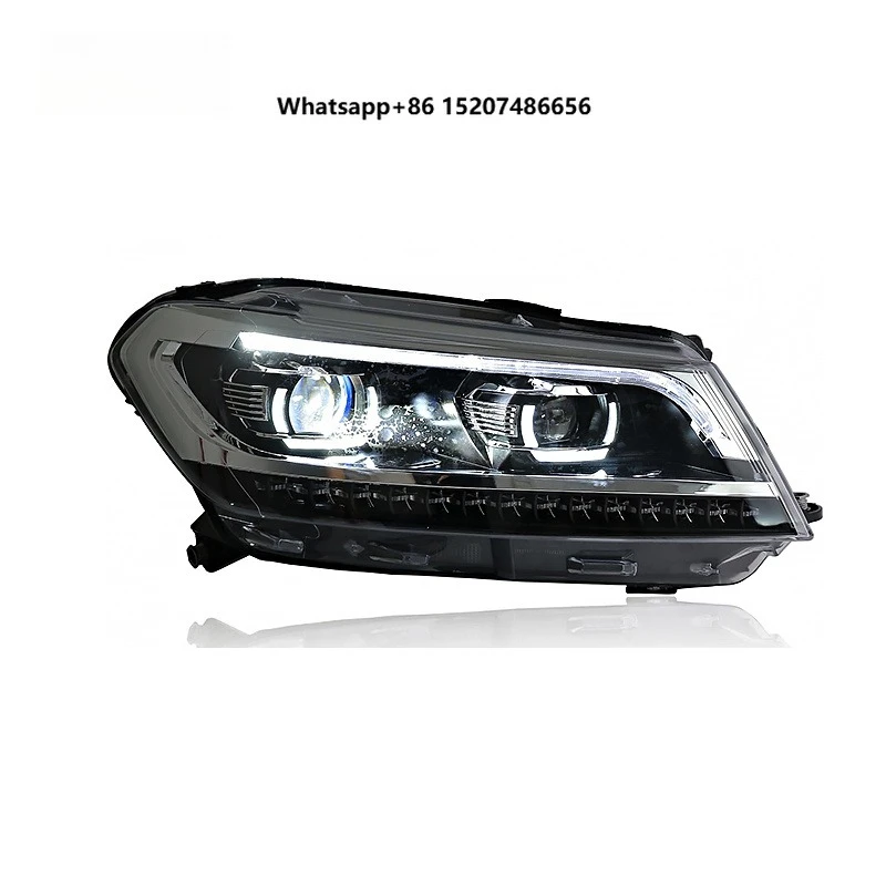 Car Headlights Assembly 2016-2020 Dynamic Signal Head Lamp LED Drl Accessory