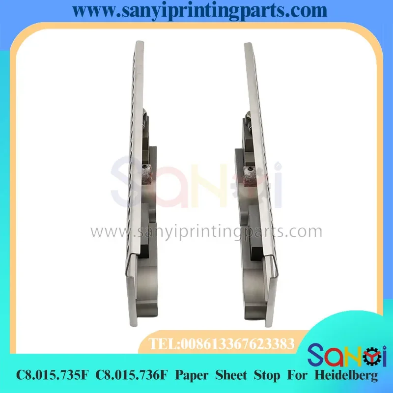 1 пара бумажных блоков Heidelberg, остановка листа C8.015.735F C8.015.736F для печатной машины SM102 CD102 SX102