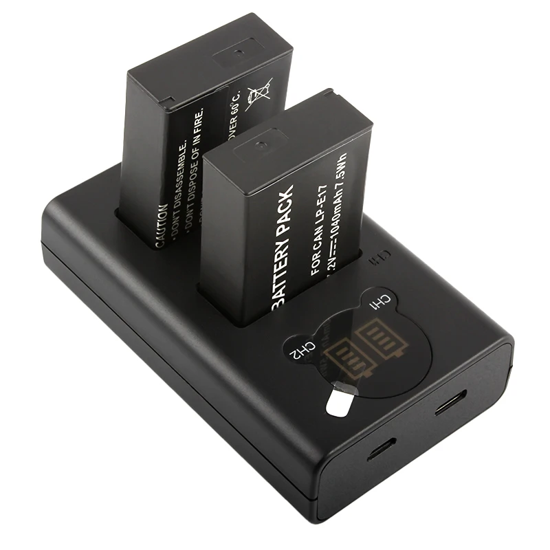 IL LP E17 LP-E17 LPE17 Batterie LED USB touristes Chargeur pour IL EOS 200D M3 M6 execute D 760D T6i T6s 800D 8000D Kd'appareils X8i Caméra