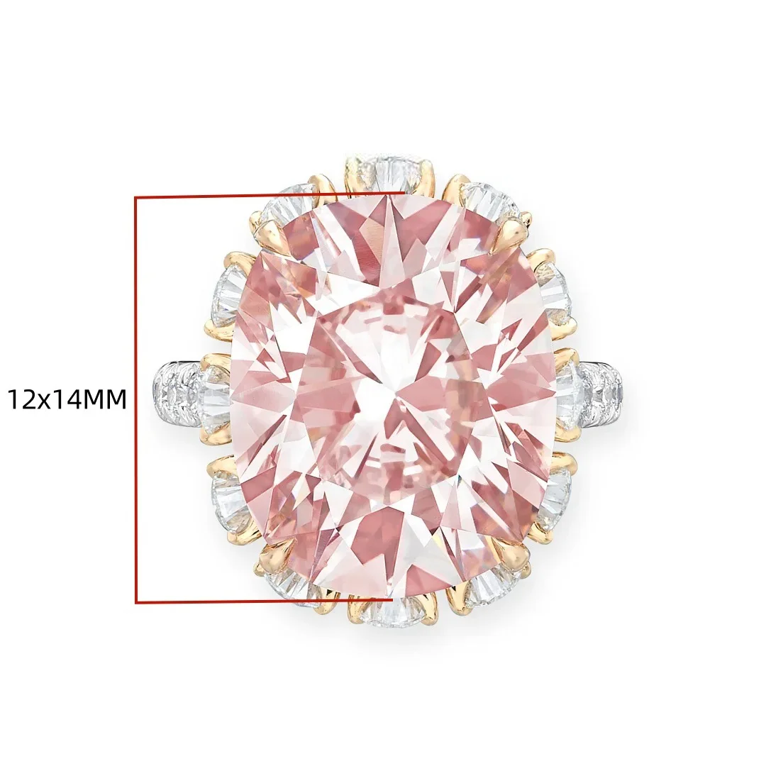 Wholesale Forever Ring Promise Order 925 Silver Diamond CZ Wedding Ring Suitable for Women to Wear Party Jewelry Ring