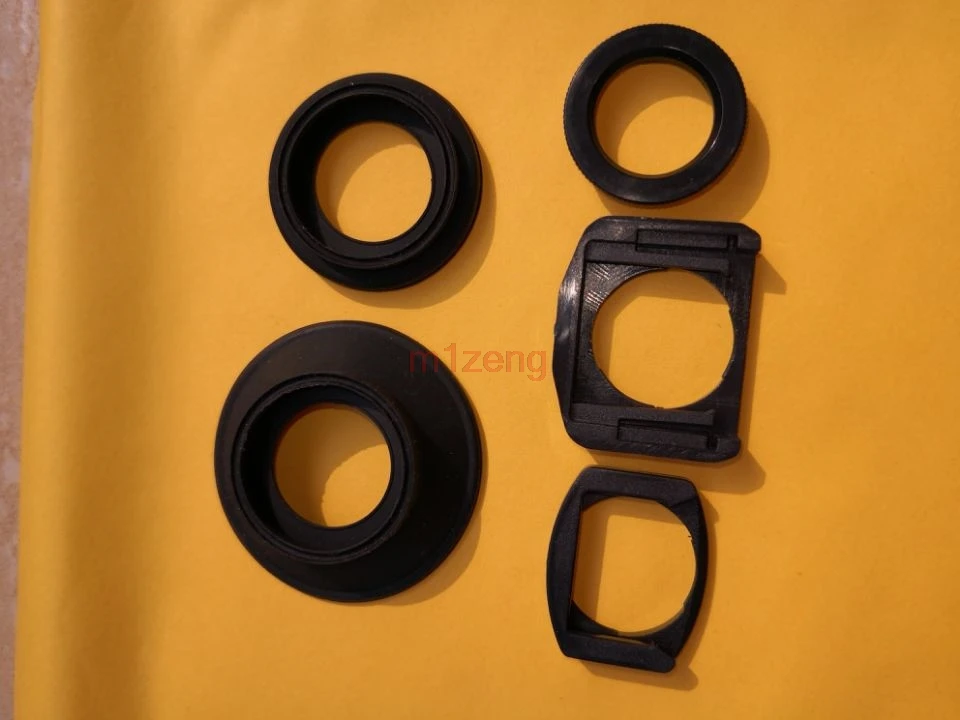 5 in 1 Rubber eyecup Eyepiece Eye Cup Viewfinder Replace EF EB EC EG DK-17 DK-19 DK-20 DK-21 DK-23 DK-24 DK-25 camera