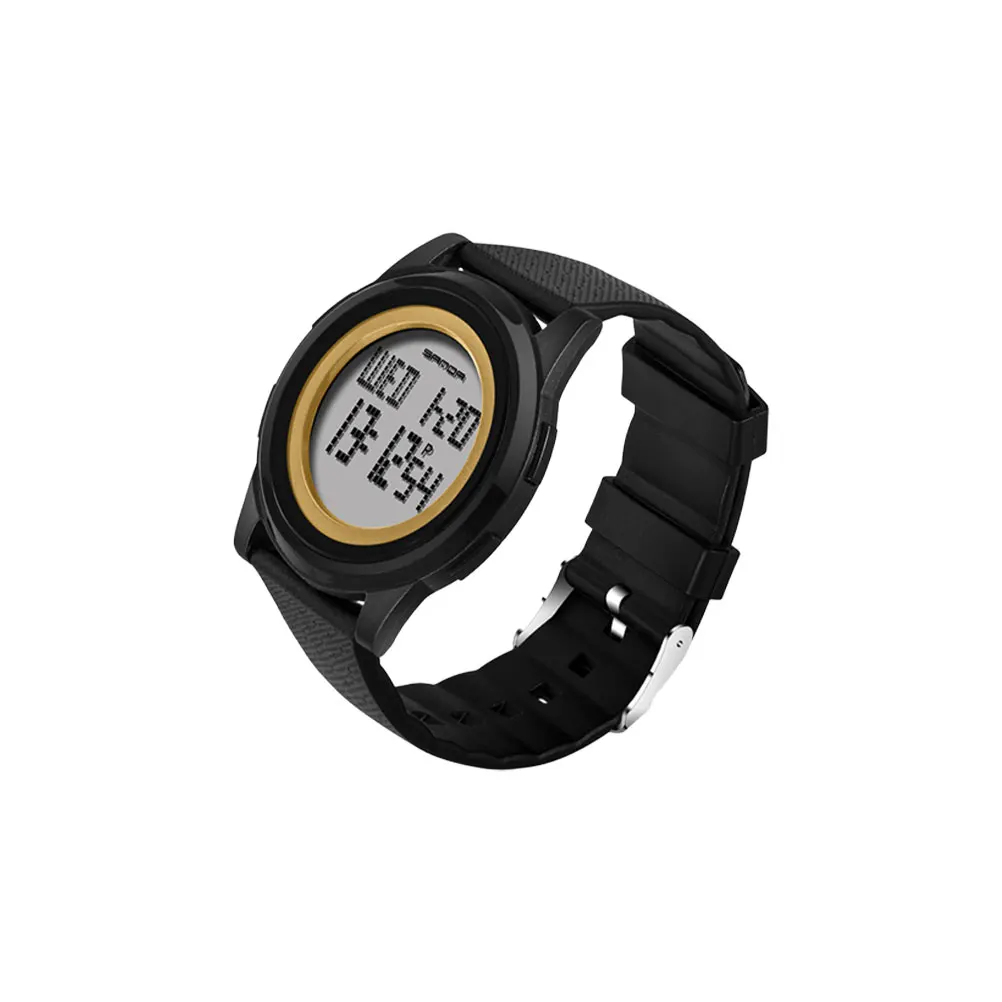 

Electronic Watch Men Waterproof Business LED Luminous Outdoor Sports Swimming Durable Safe Practical Gift Strap
