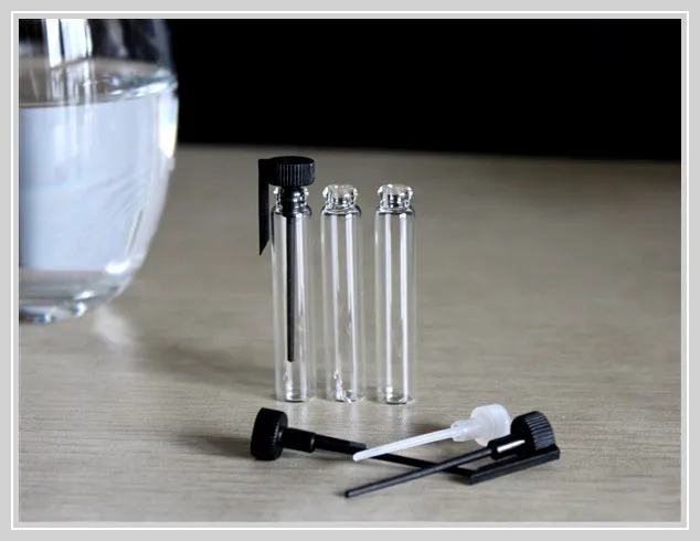 50pcs 2Ml Small Glass Perfume Bottle, 2 CC Mini Tester Glass Perfume Vials,1ml,3ml Is Available