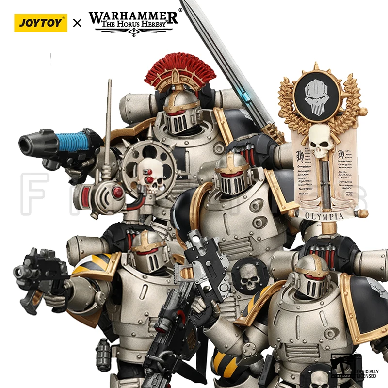 

[Pre-Order]1/18 JOYTOY Action Figure The Horus Heresy Iron Warriors Mkll Tactical Legionary Anime Model Collection Toy For Gift