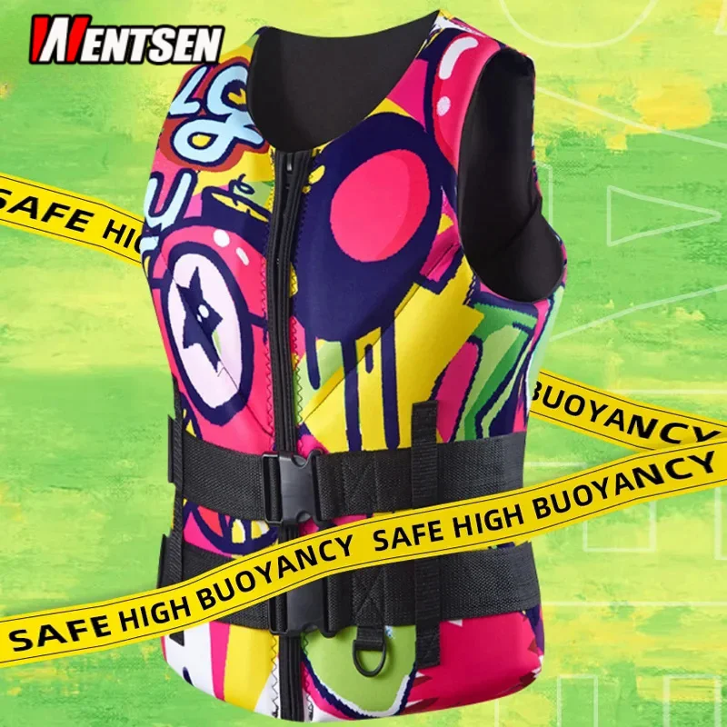 

Motorboat Portable Life Jacket Anti-collision Clothing Large Buoyancy Professional Kayak Life Jacket Vest Vest Vest