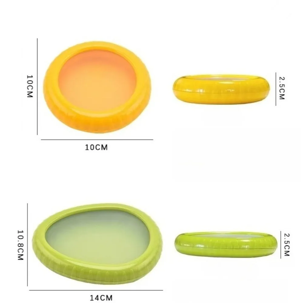 Silicone fruit & vegetable storage boxes — 1/4pc set, portable, stackable & leak‑proof (keeps produce fresh) 6