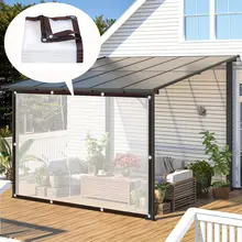 Pano oleado impermeável transparente PE, jardim, varanda, estufa, planta suculenta, filme impermeável