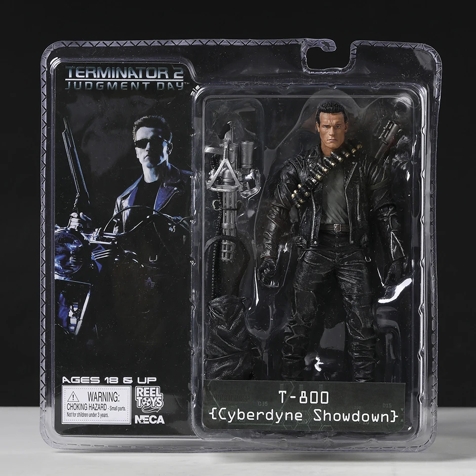 【新品】NECA ターミネーター2　T800／T1000フィギュア　2セット NECA ターミネーター 2 アクションフィギュア T-800 / T-1000 PVC
