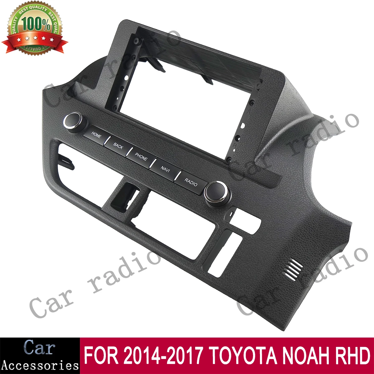 For 2014-2017 TOYOTA NOAH (RHD) 12.3 Inch Car Radio Android Stereo Frame Player Head Unit Fascia Panel Dash Board Cover