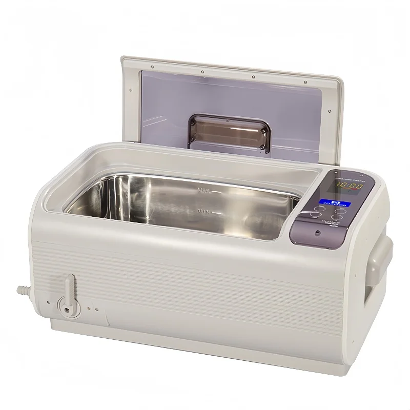 Multi-purpose Digital 6L Ultrasonic Vinyl Records Cleaner 35000Hz High Frequency Stainless Steel Household & Car Use