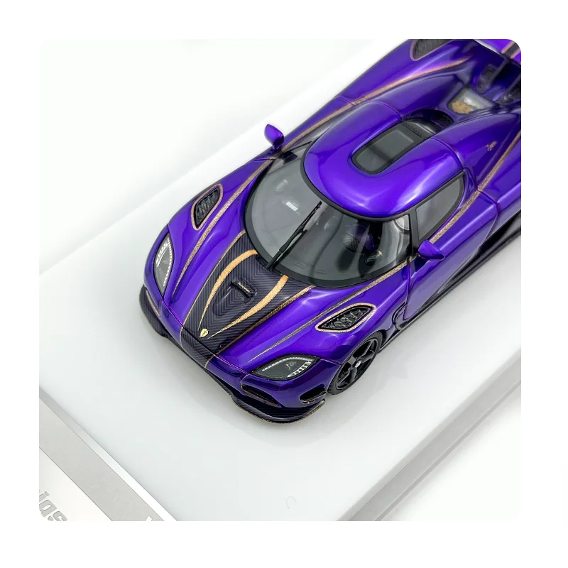 

Модель автомобиля VMB 1:64 Agera R из смолы, статическая, коллекционная, для демонстрации, подарок, сувенир, украшение