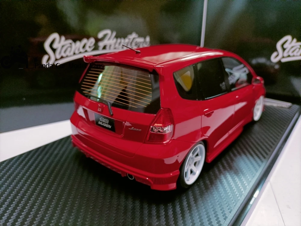 Stance Hunters 1 18 Unlimited Honda Fit Modified Car Model Mugen Honda Jazz Gift Furniture Collection