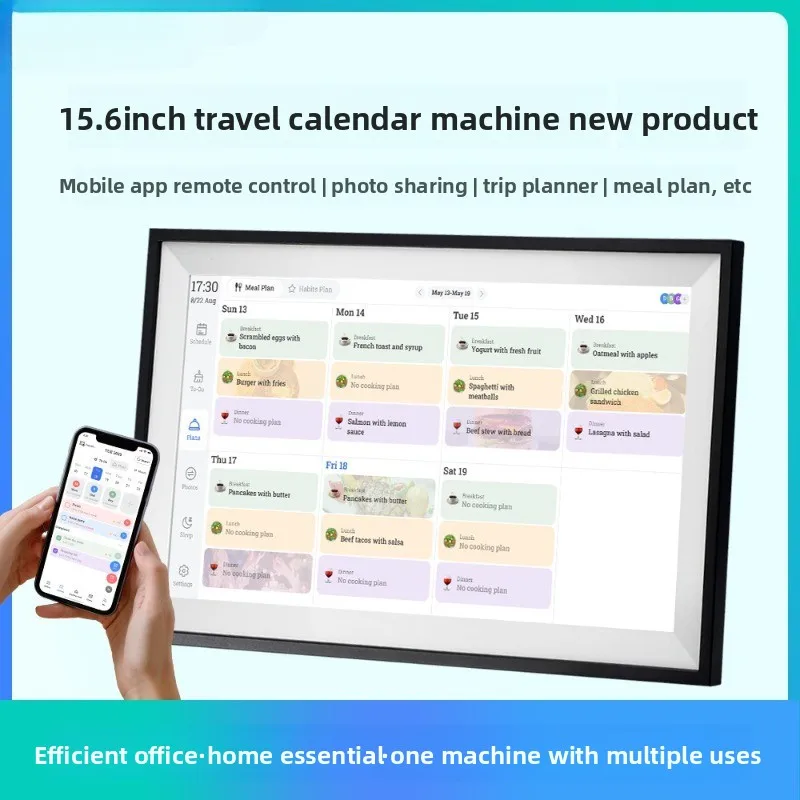 Itinerary Smart Calendar Machine Mobile WiFi Release Picture Digital Photo Frame 10 Inch/15.6 Inch