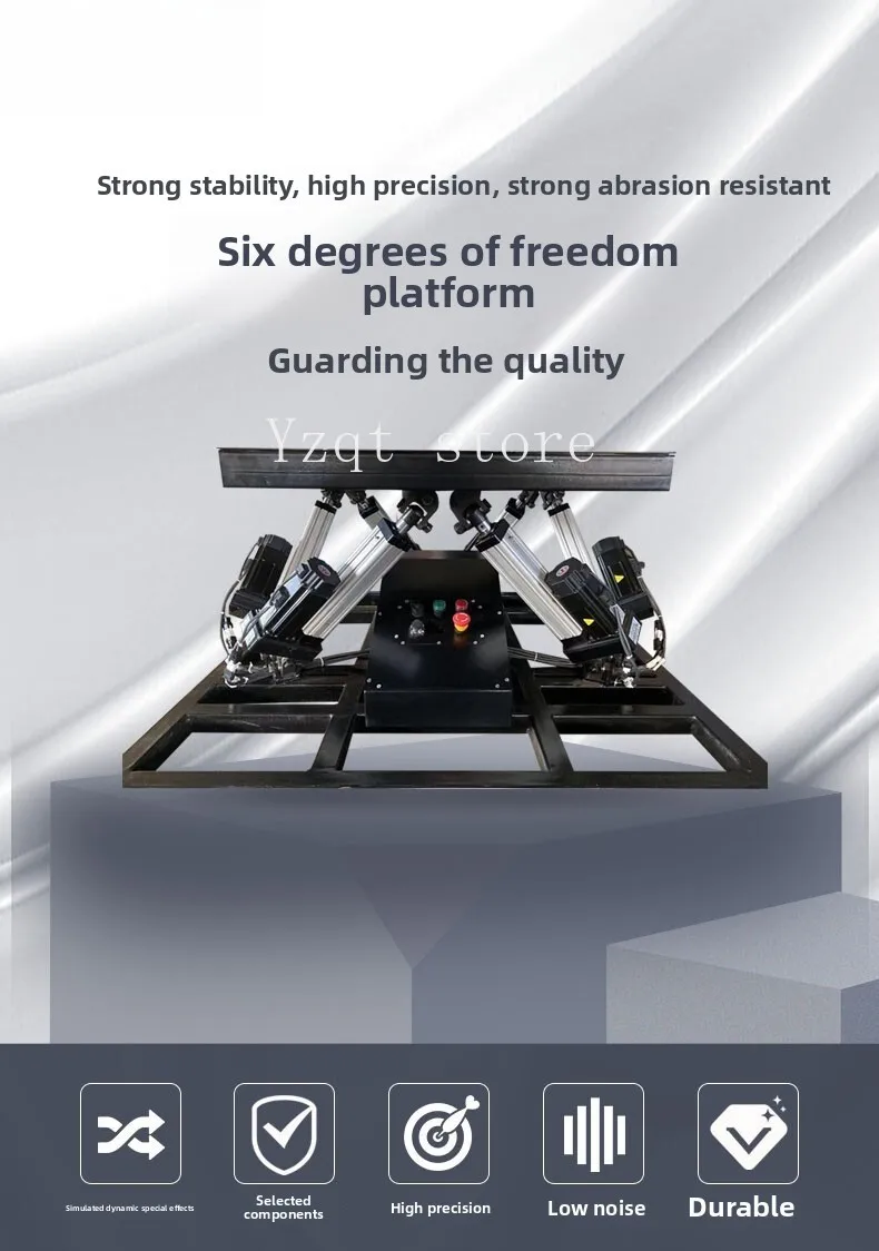 Six-degree-of-freedom motion platform Three-degree-of-freedom platform Sea state simulation experiment Flight simulation