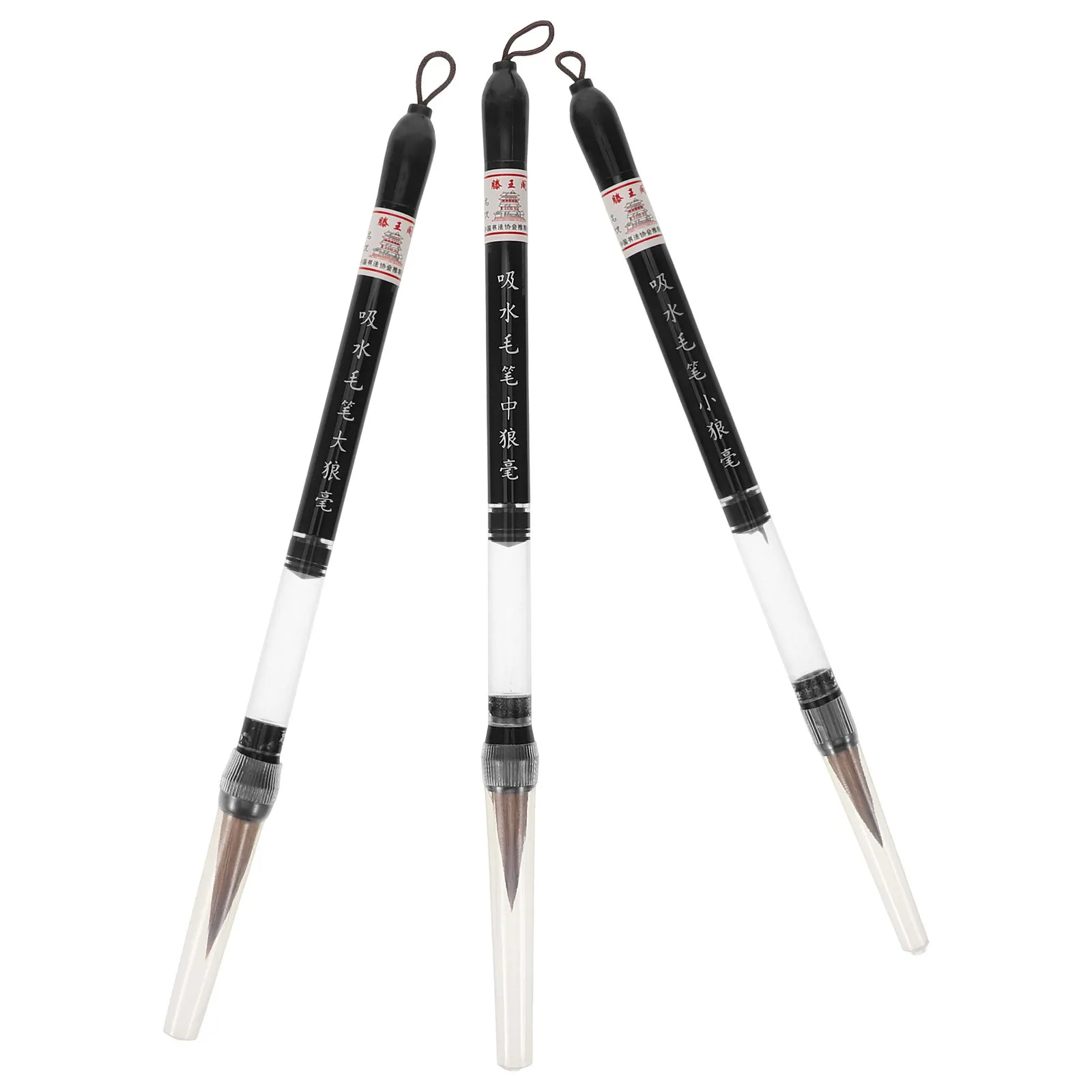 3 قطعة فرشاة الخط الصيني التقليدي لينة تلميح الكتابة القلم للمبتدئين فرشاة الخط الصيني الدقة الفنية #5