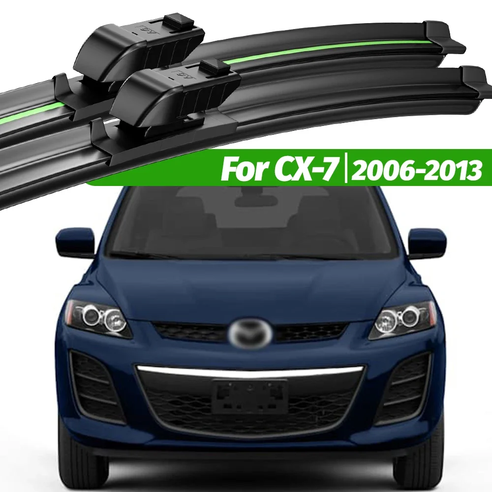 

For Mazda CX-7 CX7 CX 7 2016-2013 2pcs Front Windshield Wiper Blades 2017 2018 2019 2020 2021 2022 Windscreen Window Accessories