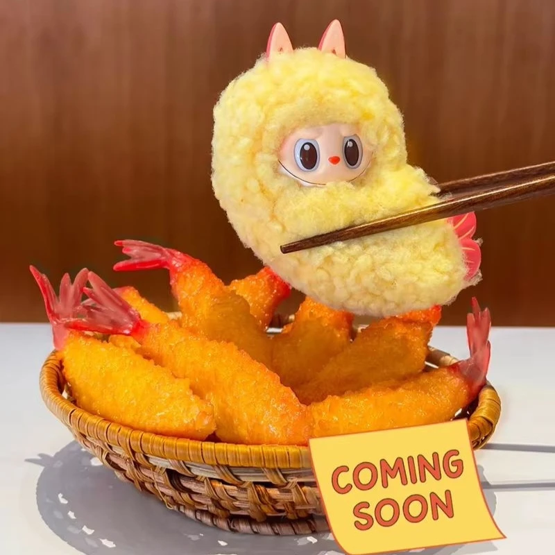 

100% Genuine Labubu Wacky Mart Series Vinyl Plush Hanging Card Blind Box New Ornaments Pendant Soft Stuffed Toy Gift