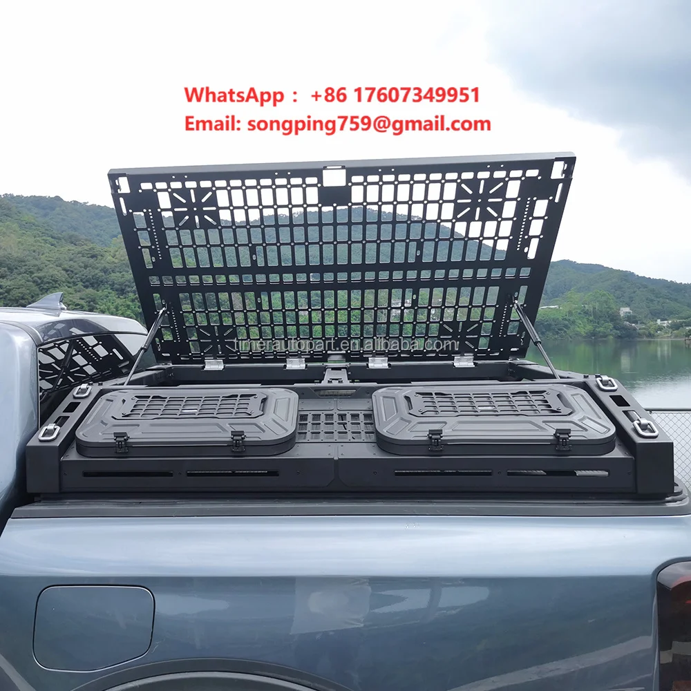 

Manufacturers With Luggage Frame Gantry Pickup Truck Bed Back Anti-Roll Cross Bars Off-Road Auto Accessories Roof Rack for Sale